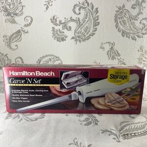 Hamilton Beach Carve' N Set Electric
Knife Model 74250